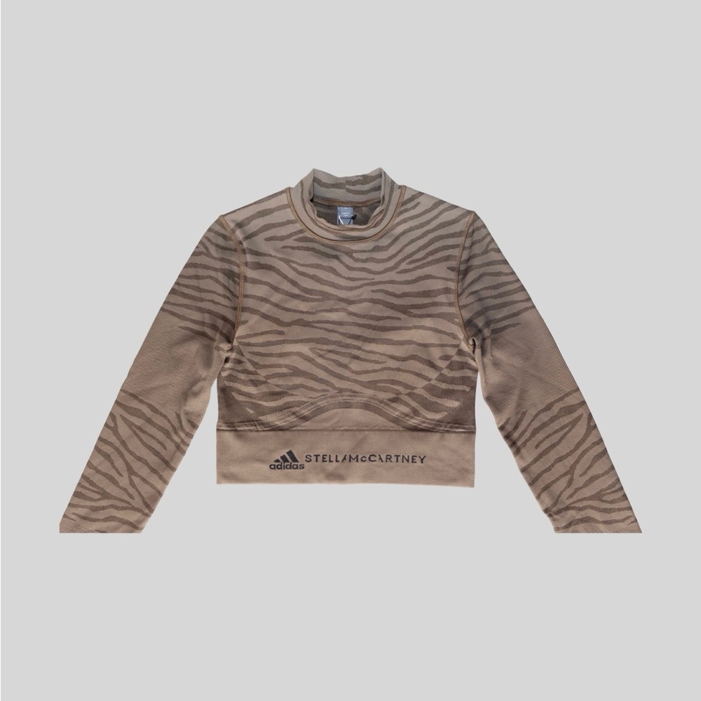 Adidas x Stella McCartney Green Sports Top